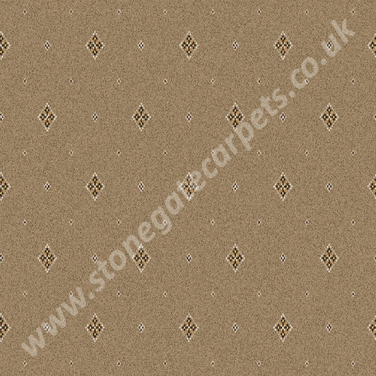 Ulster Carpets Tazmin Motif Umber 52/2628 (Please Call For Per M² Cost) 