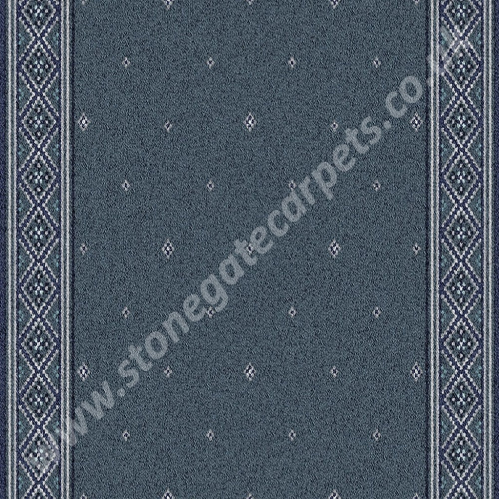 Ulster Carpets Tazmin Prussian Runner 92/2634 (Please Call For Per M² Cost) 