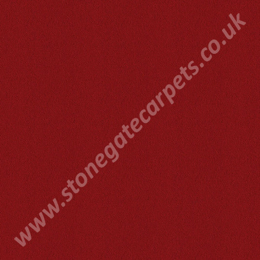 Ulster Carpets Velvet Imperial Red W8830 (Please Call For Per M² Cost) 