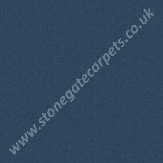 Ulster Carpets Velvet Windsor Blue W8313 (Please Call For Per M² Cost) 