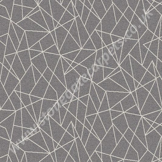 Ulster Carpets Vescent Linea Zinc 153391-10 (Please Call For Per M² Cost) Carpet